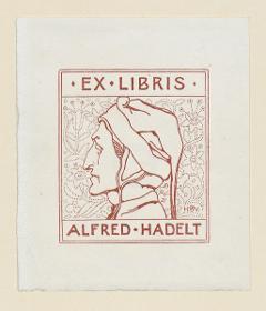 Exlibris Alfred Hadelt