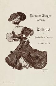 Künstler-Sänger-Verein. Ballfest im Deutschen Theater 14. Februar 1905