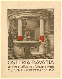 Osteria Bavaria. Altrenommierte Weinstube