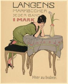 Langens Markbücher. Jeder Band 1 Mark