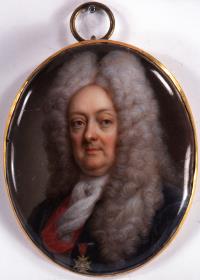 Bildnis eines älteren Mannes. 1717 und 1720 wohl zwischen