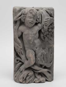 Putto von einer Arkadendekoration