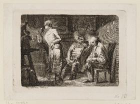 Gruppe im Atelier (Bolt, Karsten, Boy)