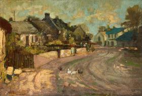 Ein Dorf in Fifeshire (Schottland)