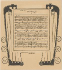 Stiller Trost, Musik von Josef Reiter zum Gedicht