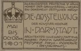 Die Ausstellung der Künstlerkolonie in Darmstadt. Mai bis October 1901