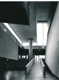 Würzburg, Universität, Hörsaalgebäude P4, Innenraum