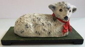 Gebildebrot-Abguss in Form eines Lamms