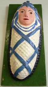 Gebildebrot-Abguss in Form eines Kindes