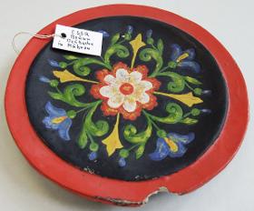 Flachteller aus Ton