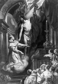 Vision des heiligen Bruno