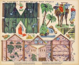 La sainte creche. Geburt Christi. Birth of Jesus Christ Il Prespepio. I.