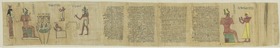 Hieratischer Papyrus mit einem Auszug des „Buches vom Atmen" des Pa-lyn-chem