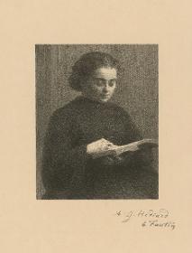 Lesende Frau