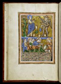 Christus vom Teufel versucht / Auferweckung des Lazarus