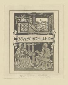 Ex libris Ida Schoeller