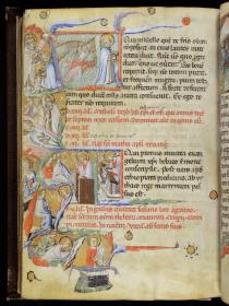 Psalterium und Martyrologium. Martyrium der hl. Euphemia