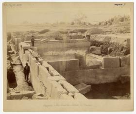 Magnesia am Mäander, Agora, Säle hinter der Südhalle