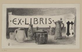 Ex libris Albert Krüger