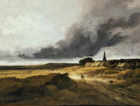 Landschaft am Abend