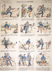 Chasse à l'homme.