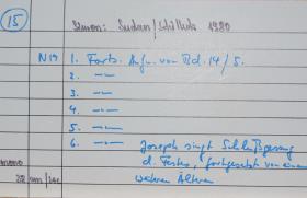 Simon Sudan/Schilluk 1980