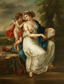 Sappho und Amor