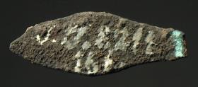Fragment eines Blätterkranzes