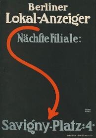 Berliner Lokal-Anzeiger Nächste Filiale Savigny-Platz 4