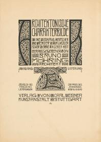 Architektonische Charakterbilder, hg. von Bruno Möhring