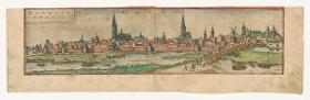 Ansicht der Stadt Wesel, Vesalia Inferior