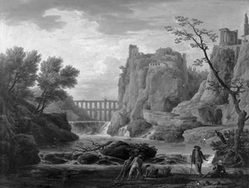 Der Tempel der Sibylle zu Tivoli