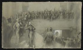 Graf Yorck im Ständehaus zu Königsberg